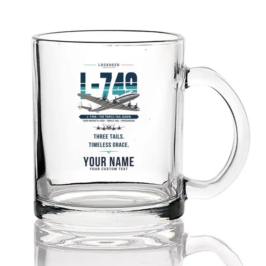 L-749A Constellation - Original + Name - Coffee & Tea Glass