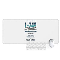 Thumbnail for L-749A Constellation - Original + Name - Desk Mat - White