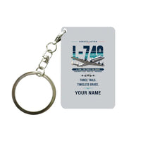 Thumbnail for L-749A Constellation - Original + Name - Key Chain - Light Gray