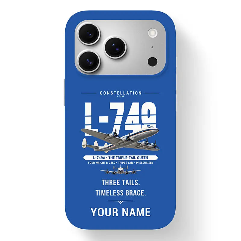 L-749A Constellation - Original + Name - MagSafe iPhone 17 Pro - Blue