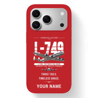 Thumbnail for L-749A Constellation - Original + Name - MagSafe iPhone 17 Pro - Red