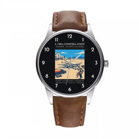 Thumbnail for L-749A Constellation - Poster - Leather Strap - Brown Leather Strap