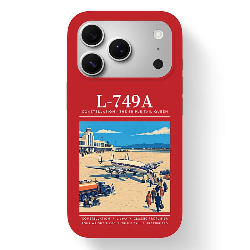 L-749A Constellation - Poster - MagSafe iPhone 17 Pro - Red
