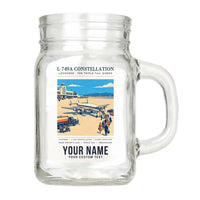 Thumbnail for L-749A Constellation - Poster + Name - Cocktail Glass (Mason Jar)