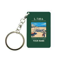 Thumbnail for L-749A Constellation - Poster + Name - Key Chain - Dark Green