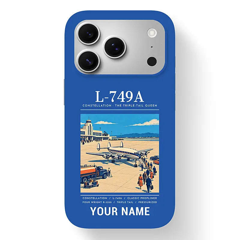 L-749A Constellation - Poster + Name - MagSafe iPhone 17 Pro - Blue