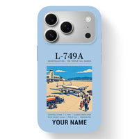 Thumbnail for L-749A Constellation - Poster + Name - MagSafe iPhone 17 Pro - Light Blue