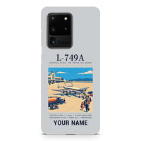 Thumbnail for L-749A Constellation - Poster + Name - Samsung Case - Light Gray