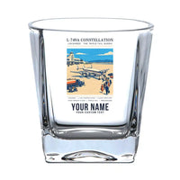 Thumbnail for L-749A Constellation - Poster + Name - Whiskey Glass