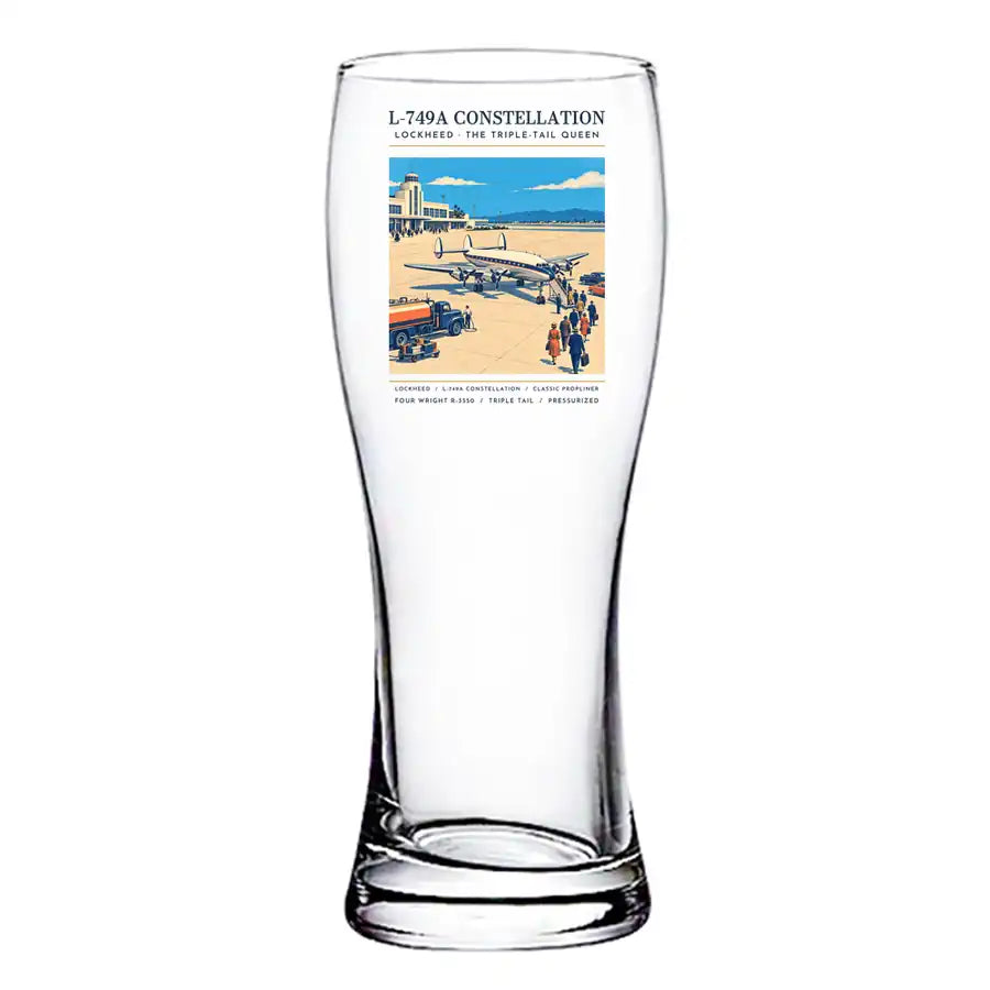 L-749A Constellation - Poster - Pilsner Beer Glass