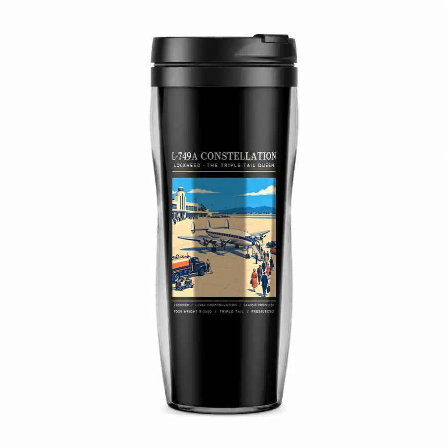L-749A Constellation - Poster - Plastic (No Holder) - Black