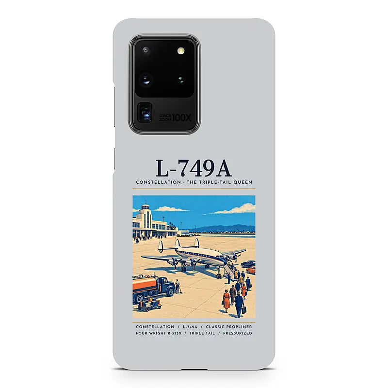 L-749A Constellation - Poster - Samsung Case - Light Gray