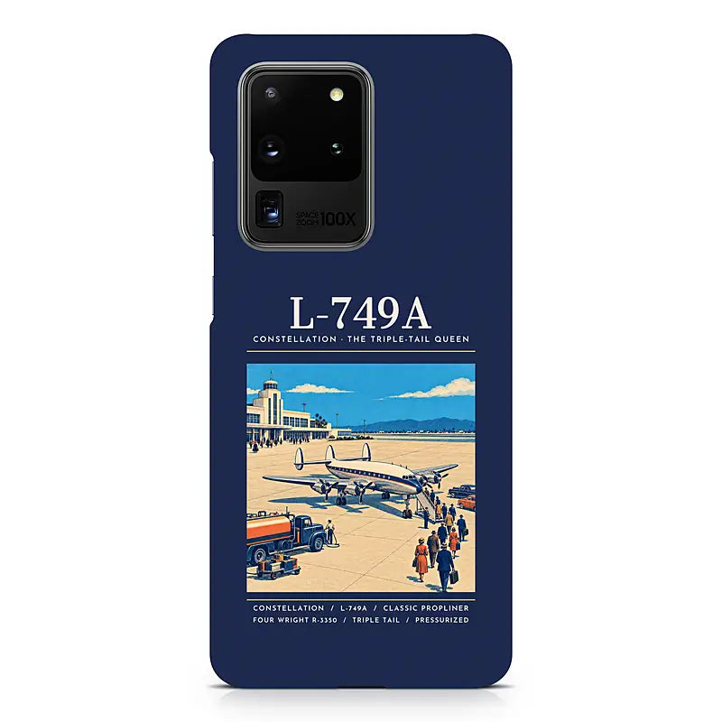 L-749A Constellation - Poster - Samsung Case - Navy Blue