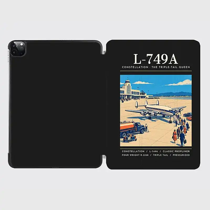 L-749A Constellation - Poster - iPad Case - Black