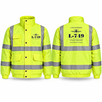 Thumbnail for L-749A Constellation Reflective Winter Jackets - Heritage - Fluorescent Yellow