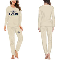 Thumbnail for L-749A Constellation - Women Pajamas - Heritage Chest - Beige