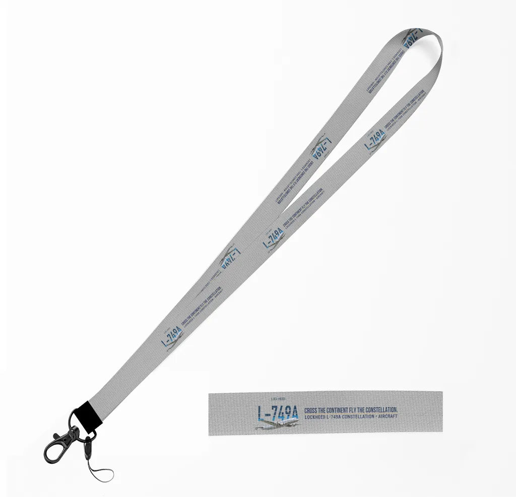 L-749A Constellation lanyard - light gray