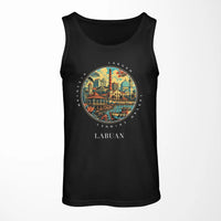 Thumbnail for LABUAN - Badge - Tank Top - Black