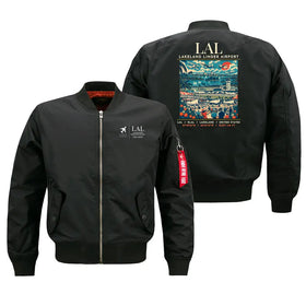 Lakeland Linder International Airport (LAL) Bomber Jacket