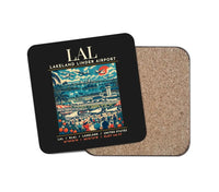 Thumbnail for LAL - Poster - Coaster - Black