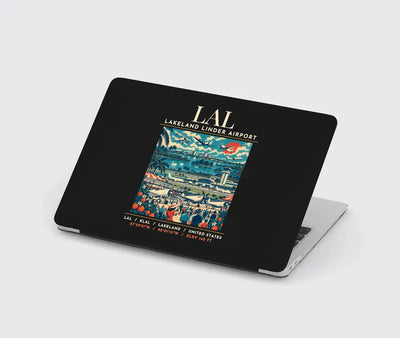 LAL - Poster - MacBook Case - Black