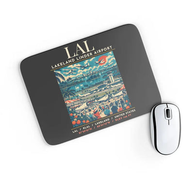 LAL - Poster - Mouse Pad - Black
