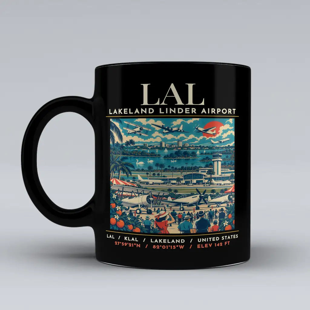LAL - Poster - Mug - Black