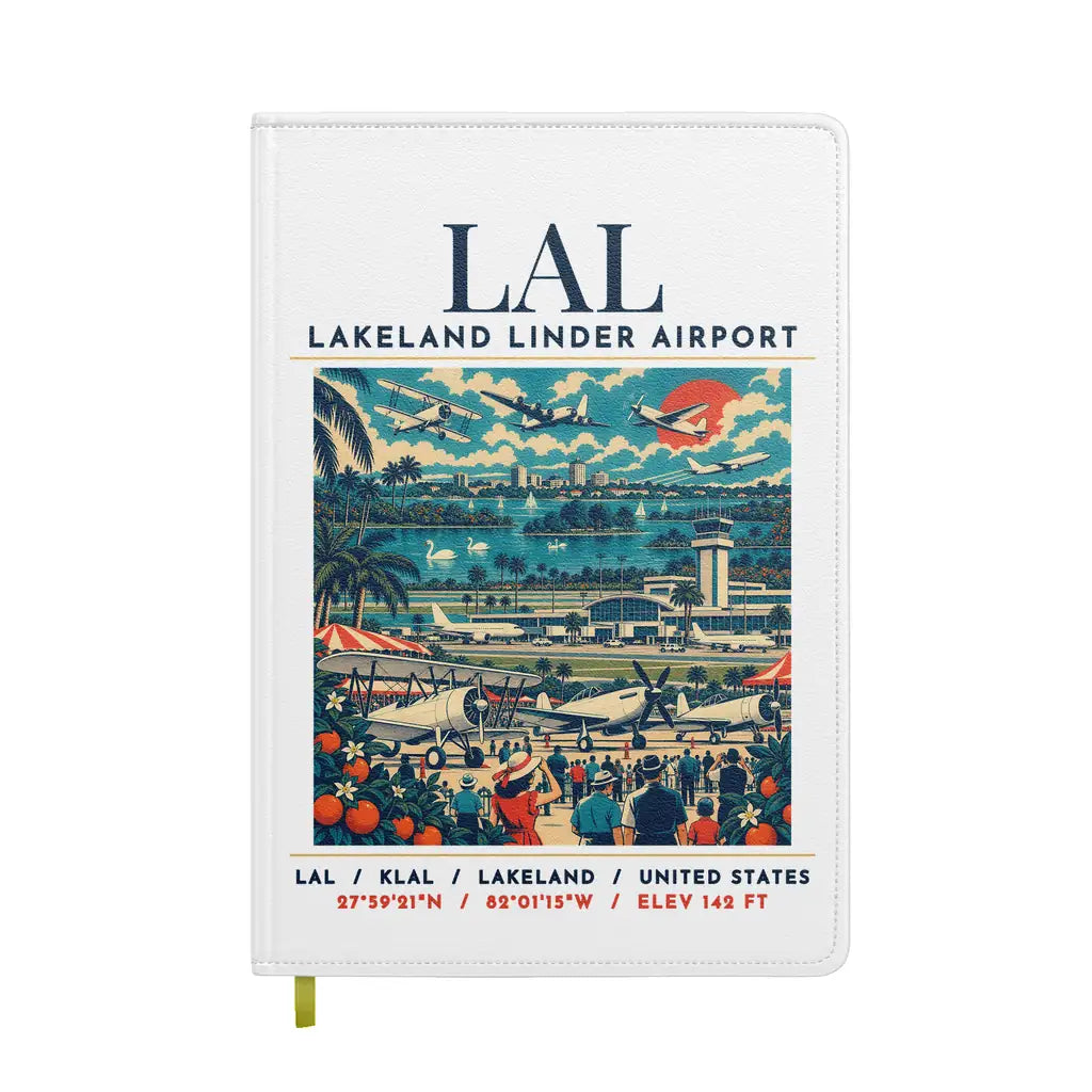 LAL - Poster - Notebook - White