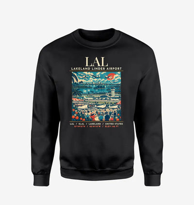 LAL - Poster - Sweatshirt - Black