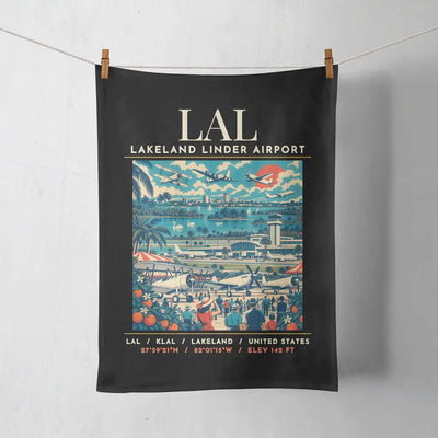 LAL - Poster - Towel - Black
