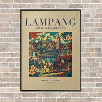 Thumbnail for LAMPANG - Poster - Canvas Framed - Beige