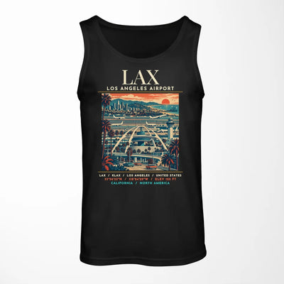 LAX - Poster - Tank Top - Black