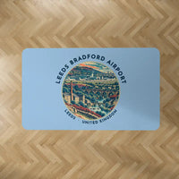 Thumbnail for Leeds Bradford Airport (LBA) Carpets - Carpet Rectangle - Badge - Light Blue V2