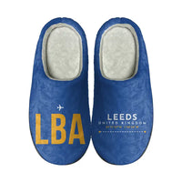 Thumbnail for Leeds Bradford Airport (LBA) Slippers & Flip Flops - Slippers - Cotton - Code - Different - Blue