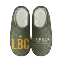Thumbnail for Lübeck Blankensee Airport (LBC) Slippers & Flip Flops - Slippers - Cotton - Code - Different - Green Army