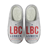 Thumbnail for Lübeck Blankensee Airport (LBC) Slippers & Flip Flops - Slippers - Cotton - Code - Same - Light Gray
