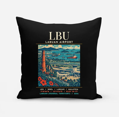 LBU - Poster - Pillow - Black