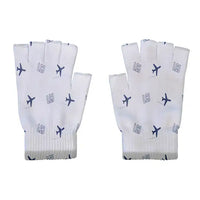 Thumbnail for Łódź Władysław Reymont Airport (LCJ) Gloves - Gloves - Cut - Pattern - Light Gray