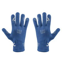 Thumbnail for Łódź Władysław Reymont Airport (LCJ) Gloves - Gloves - Full - Pattern - Blue