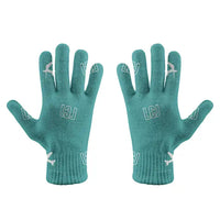 Thumbnail for Łódź Władysław Reymont Airport (LCJ) Gloves - Gloves - Full - Pattern - Turquoise