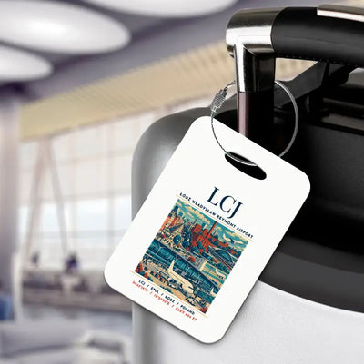 LCJ - Poster - Luggage Tag - White