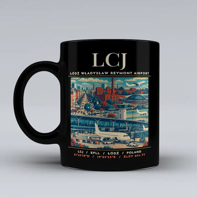 LCJ - Poster - Mug - Black