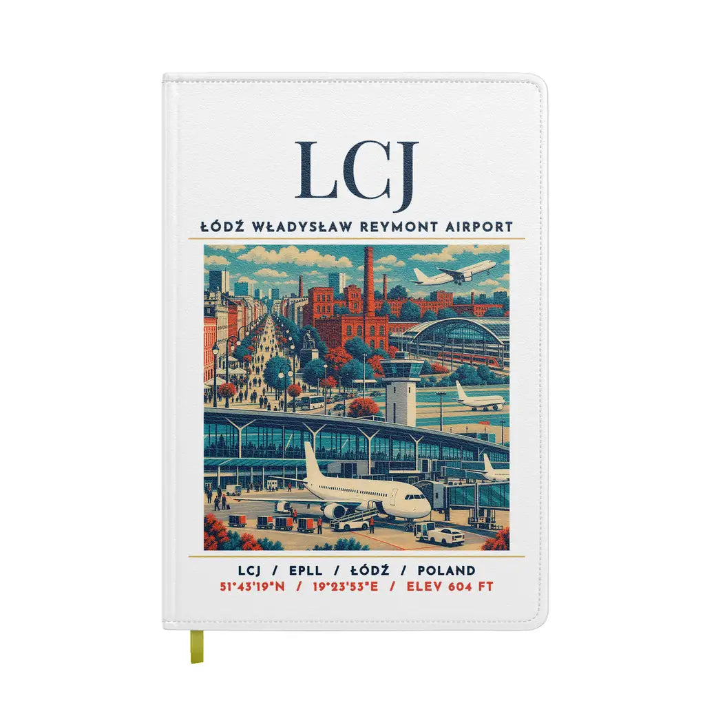 LCJ - Poster - Notebook - White