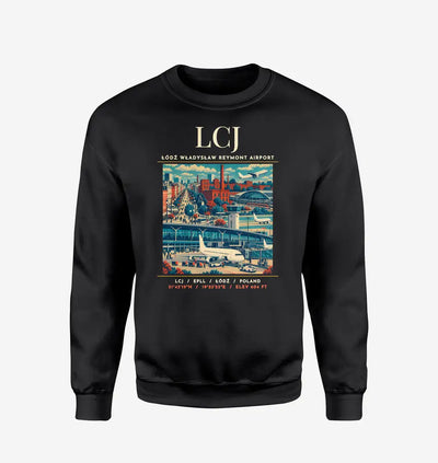 LCJ - Poster - Sweatshirt - Black