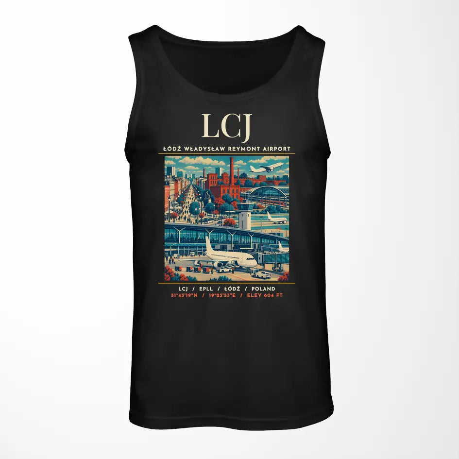 LCJ - Poster - Tank Top - Black