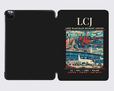 LCJ - Poster - iPad Case - Black
