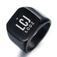 Thumbnail for Łódź Władysław Reymont Airport (LCJ) Rings - Ring - Black