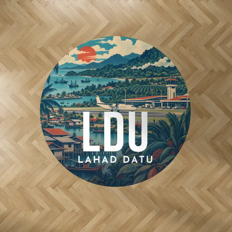 Lahad Datu Airport (LDU) Carpets - Carpet Round - Scene V2