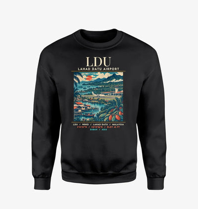 LDU - Poster - Sweatshirt - Black
