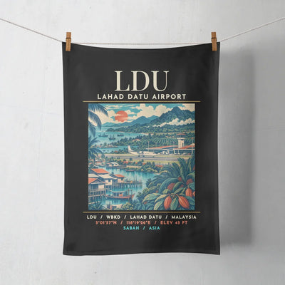 LDU - Poster - Towel - Black
